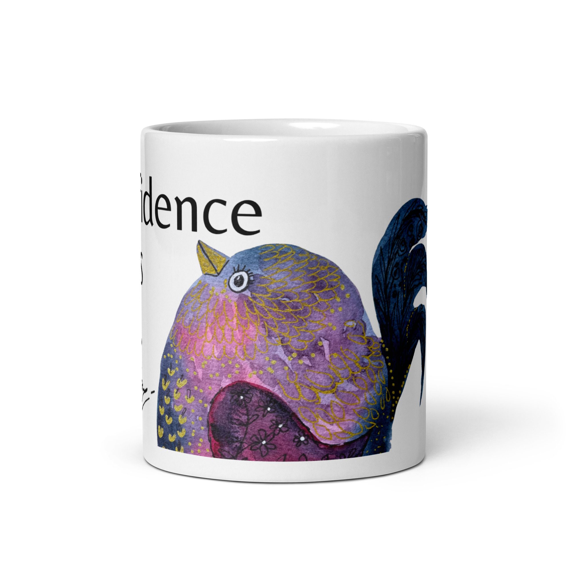 Confidence Bird Mug - Image 3