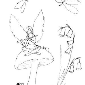Bluebell Fairy Sketch
