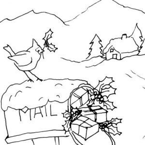 Christmas Mail Sketch