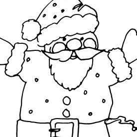 Santa Claus Sketch