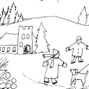 Winter Fun Sketch