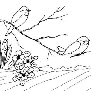 "Life in Winter" Challenge Week 4 Sketch