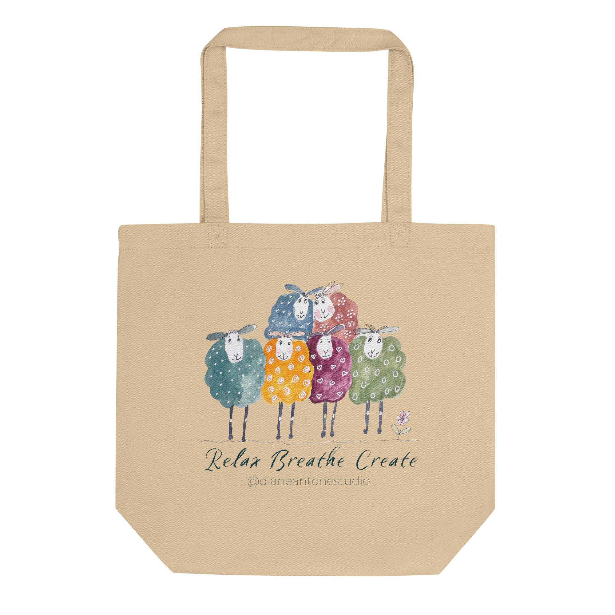 Six Sheep Organic Cotton Tote Bag