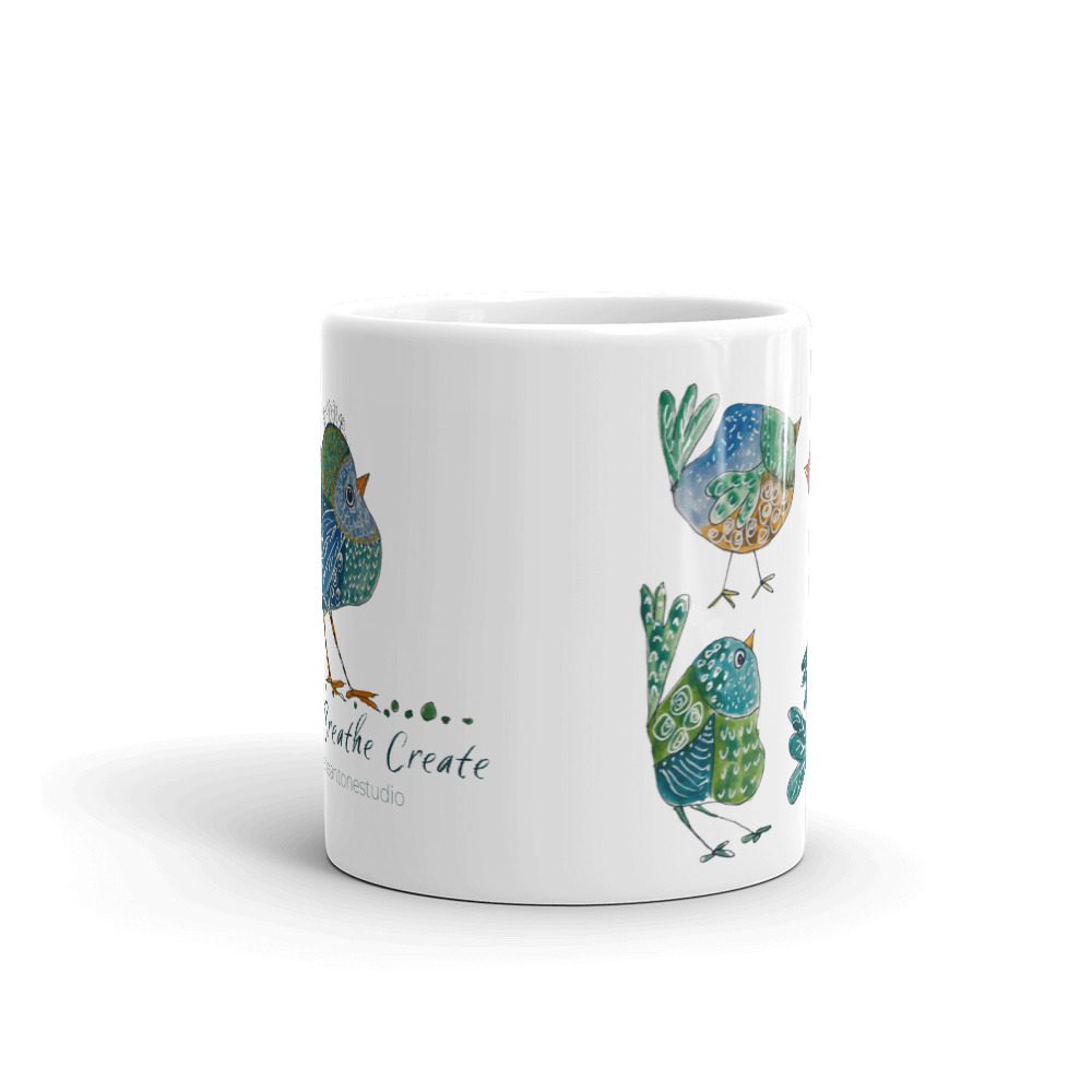 #paintabirdaday Mug - Image 3