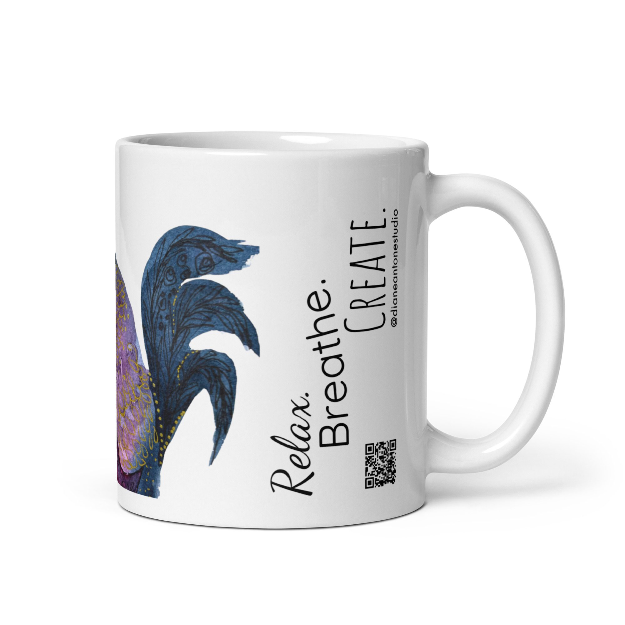 Confidence Bird Mug - Image 2