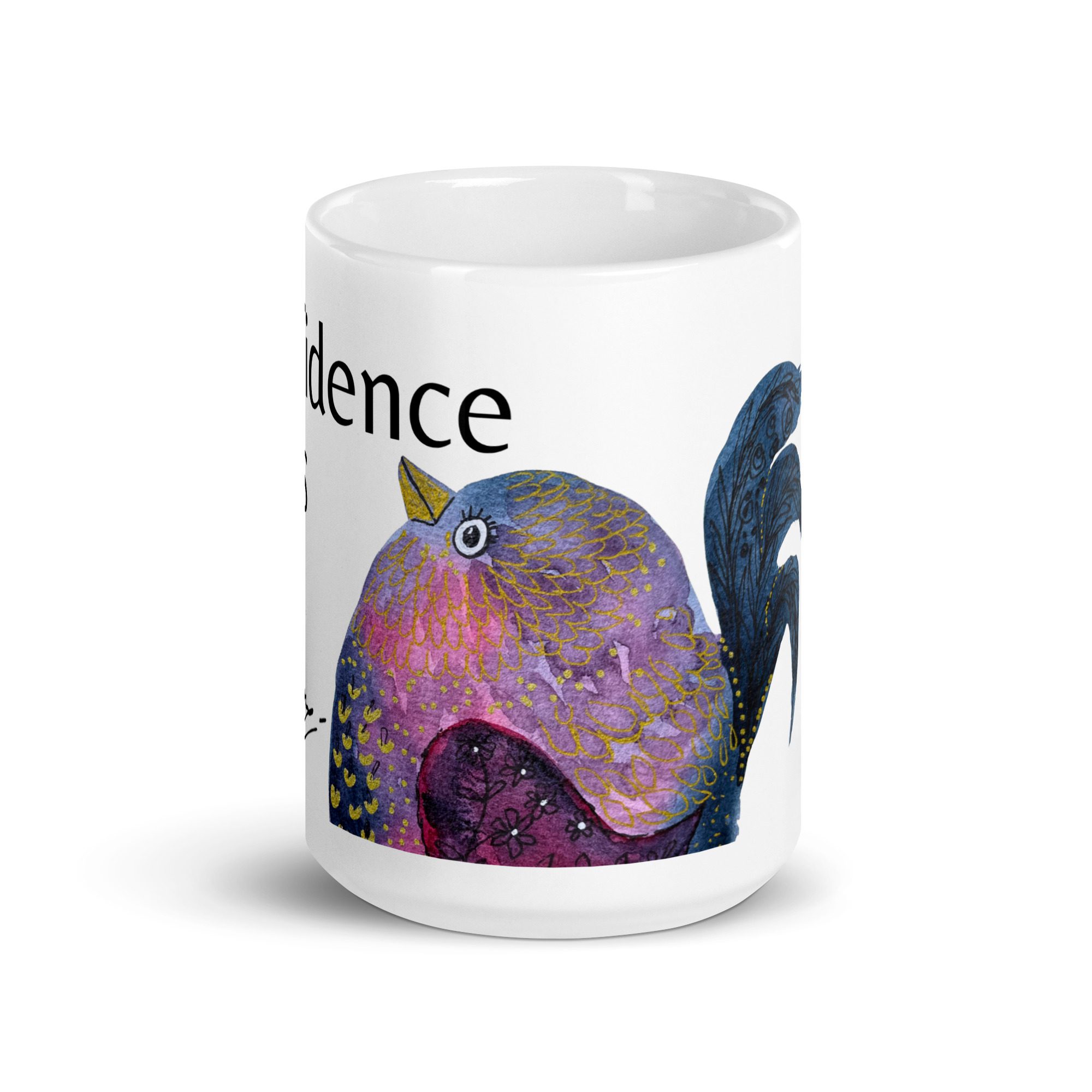 Confidence Bird Mug - Image 6