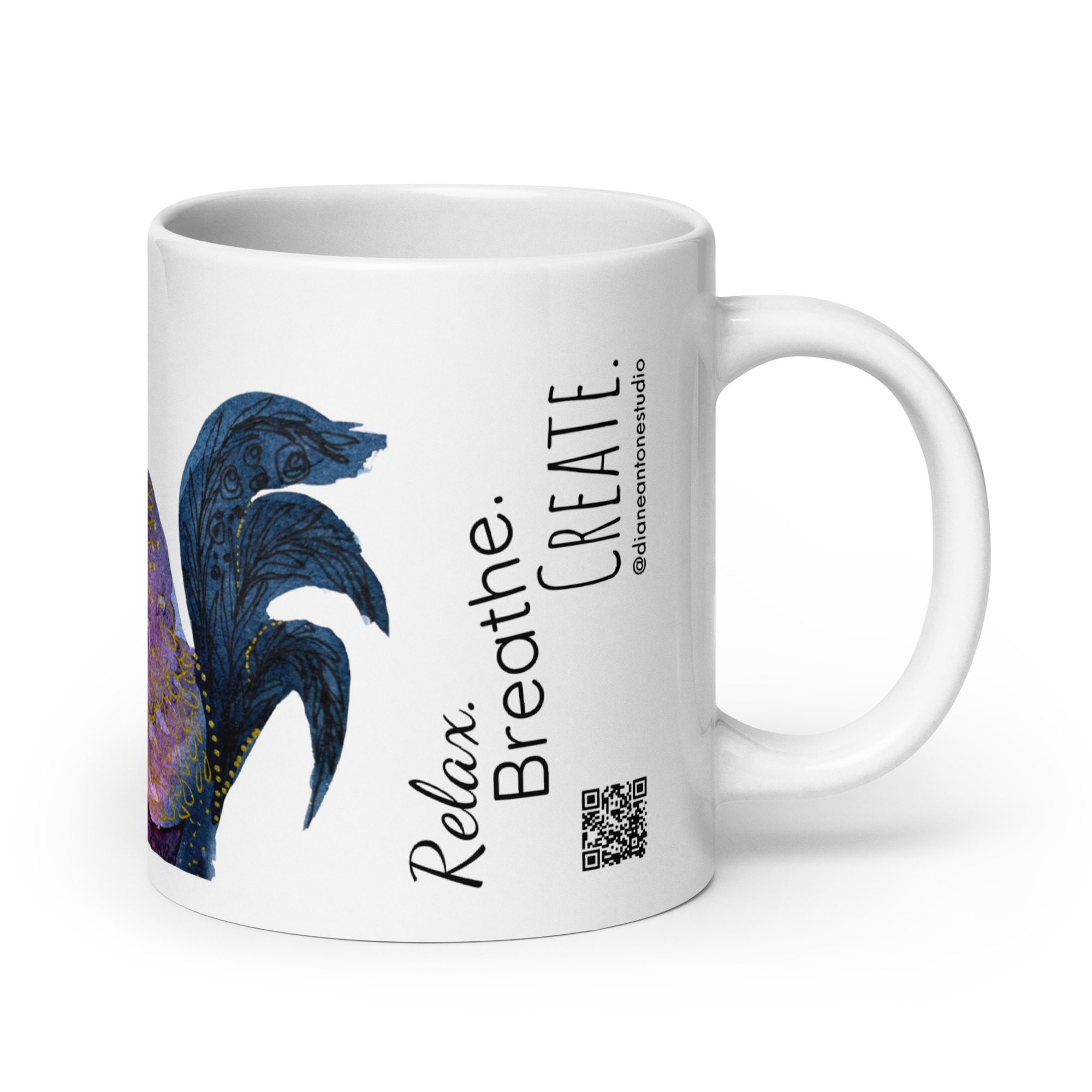 Confidence Bird Mug - Image 7
